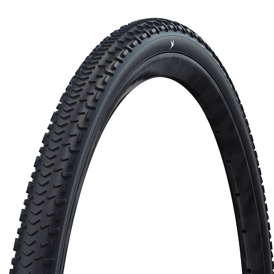 Schwalbe, G-One RX Pro, Gravel Tire, 700x55C, Folding, Clincher, Addix Race, V-Guard, 67TPI, Black