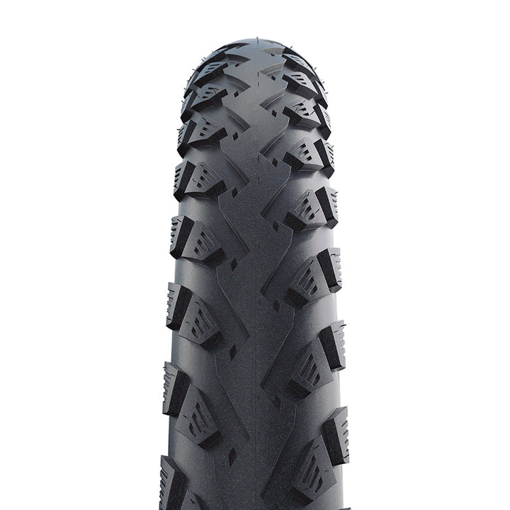 Schwalbe, Land Cruiser Plus, Mountain Tire, 27.5x2.00, Wire, Clincher, GreenCompound, TwinSkin, Reflex, 50TPI, Black