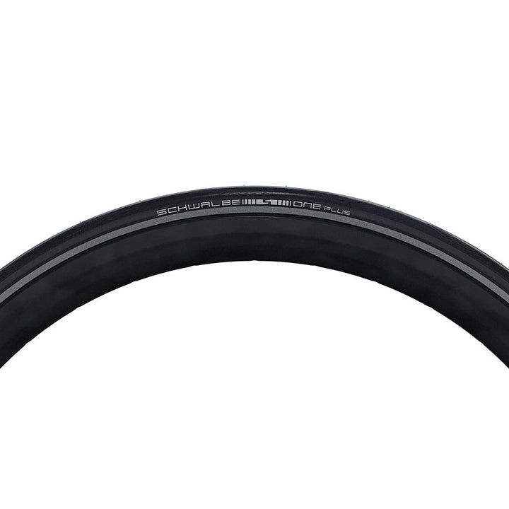 Schwalbe, One Plus Perf, Road Tire, 700x23C, Wire, Clincher, Addix, SmartGuard, TwinSkin, 67TPI, Black