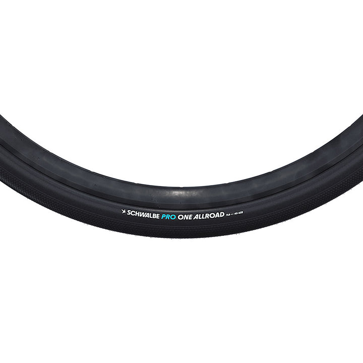 Schwalbe, Pro One Allroad Evo, Road Tire, 700x30C, Folding, Clincher, Addix Race, V-Guard, 67TPI, Black