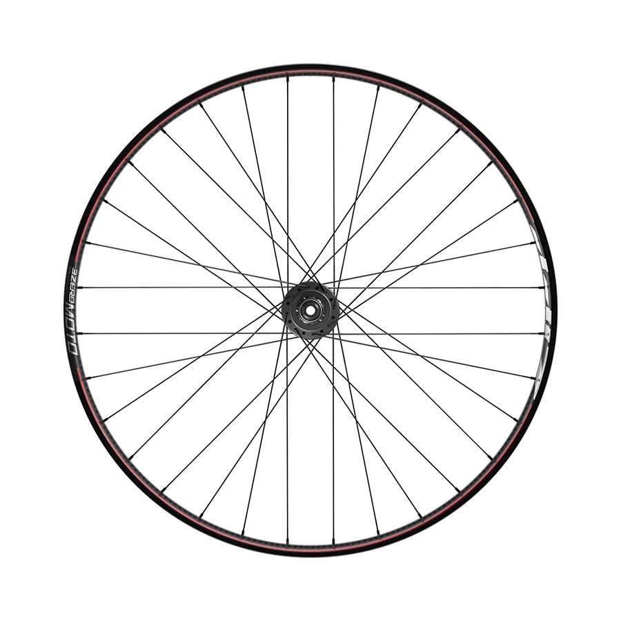 Zipp, 3ZERO MOTO B1, Wheel, Front, 27.5'' / 584, Holes: 32, 15mm TA, 110mm Boost, Disc IS 6-bolt, Silver Logo/RS Red Line