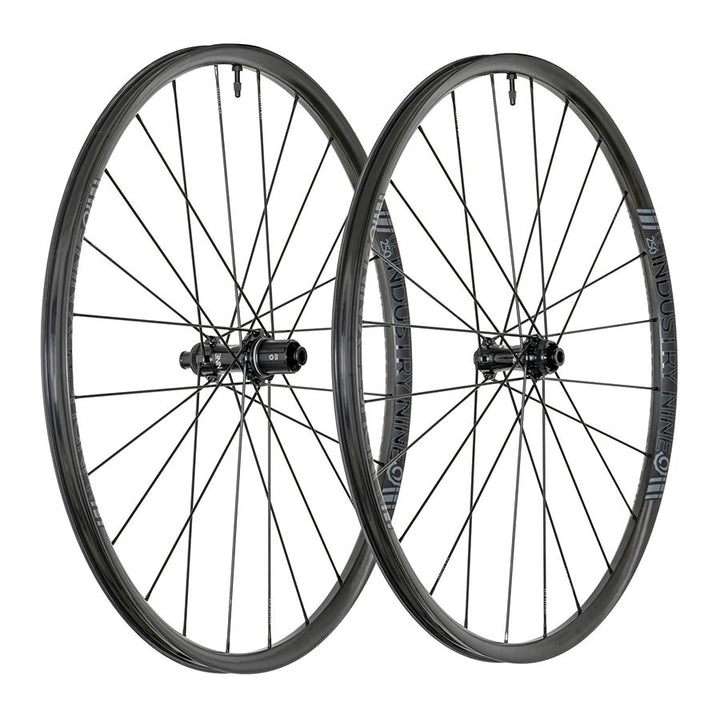 Industry Nine, Solix G UL250c, Wheel, Front and Rear, 700C / 622, Holes: F: 24, R: 24, F: 12mm, R: 12mm, F: 100, R: 142, Disc Center Lock, Shimano Road 11, Set