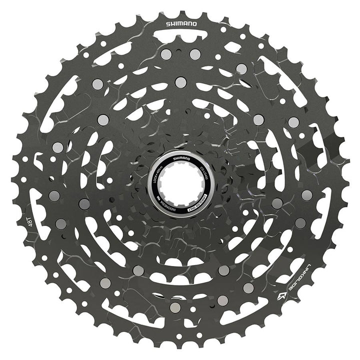 Shimano, CS-LG400-10, Cassette, Nickel plated, Speed: 10, 11-39T