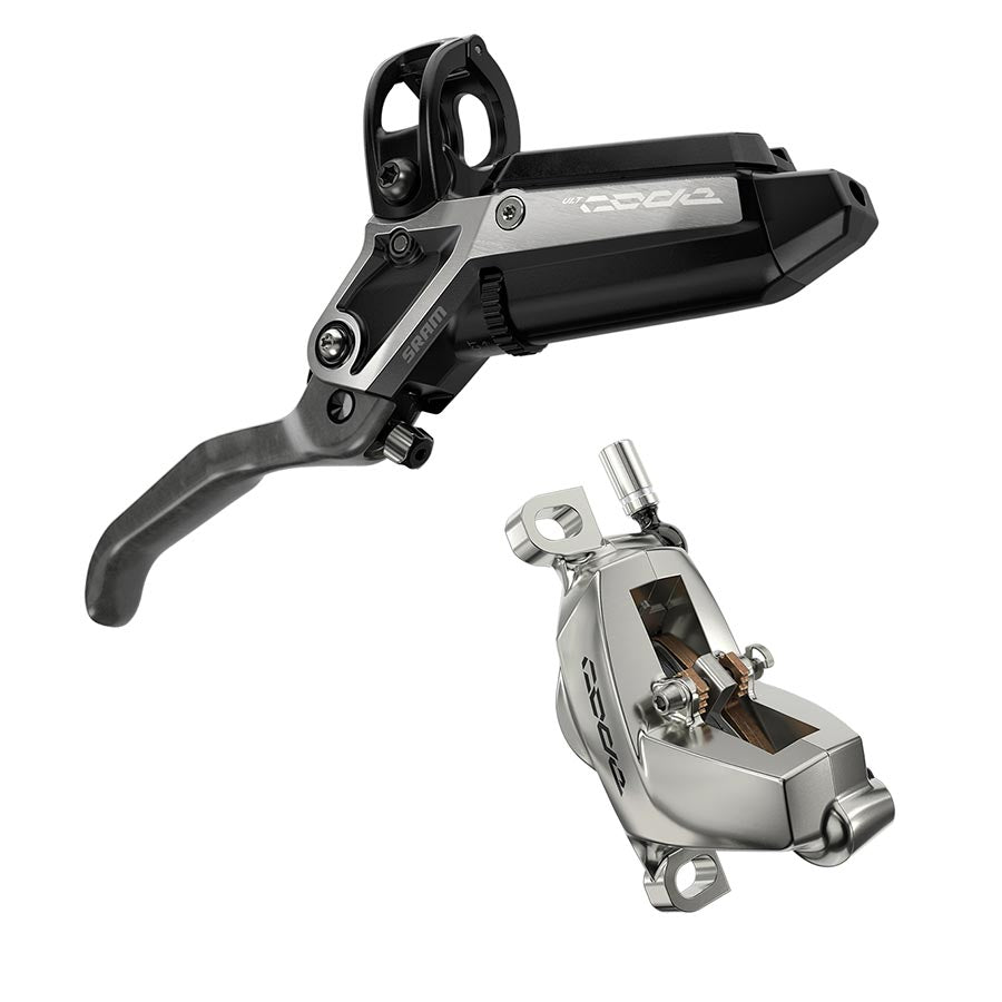SRAM, Code Ultimate Stealth, MTB Hydraulic Disc Brake, Rear, Post mount, Black