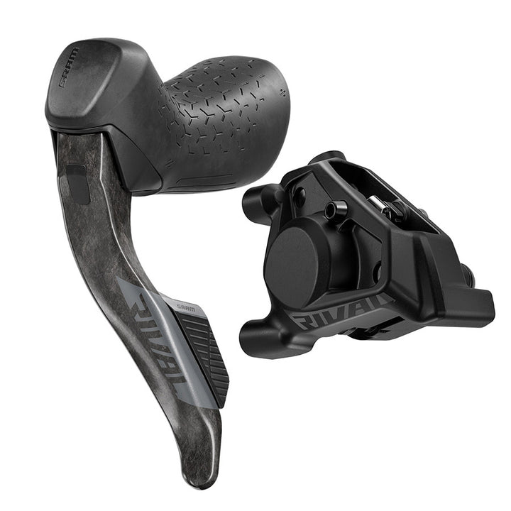SRAM, Rival AXS E1, Road Hydraulic Disc Brake, Left, Flat mount