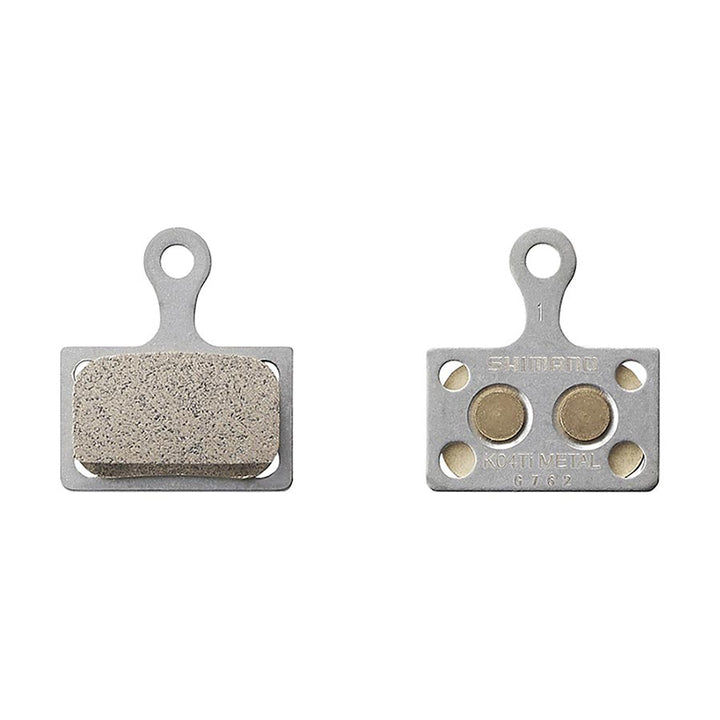 Shimano, K-Type, Disc Brake Pads, Shape: Shimano K-Type/L-Type, Metallic, Pair, IBPK04TIMXA