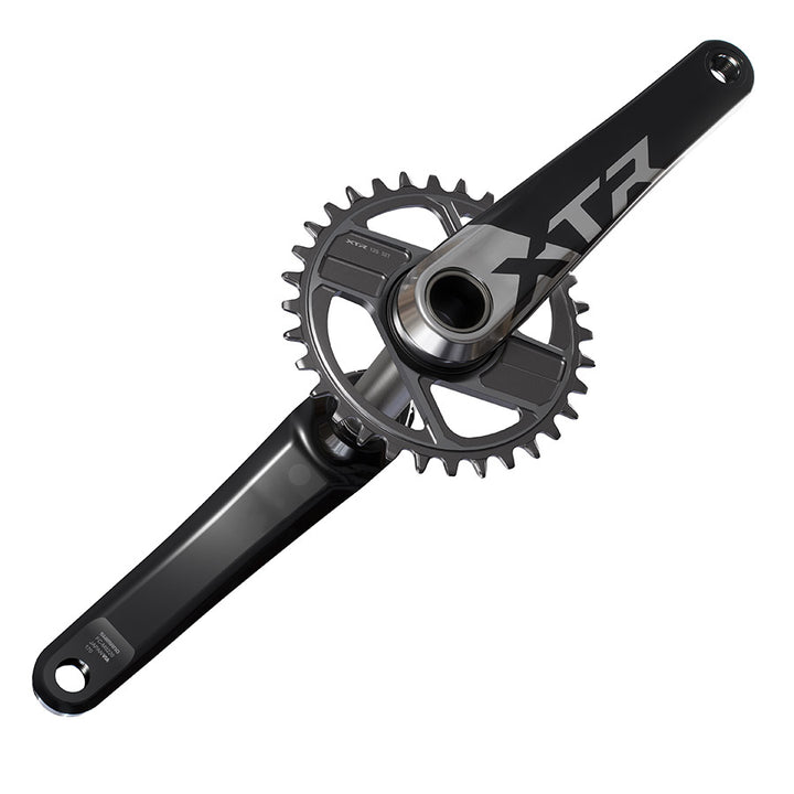 Shimano, XTR FC-M9200, Crankset, Speed: 12, Spindle: 24mm, BCD: Direct Mount Shimano, Hollowtech II, 165mm, Black, MTB/Boost, IFCM9200AAXX