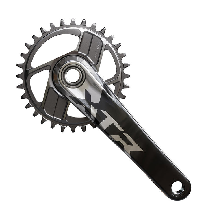 Shimano, XTR FC-M9200, Crankset, Speed: 12, Spindle: 24mm, BCD: Direct Mount Shimano, Hollowtech II, 165mm, Black, MTB/Boost, IFCM9200AAXX