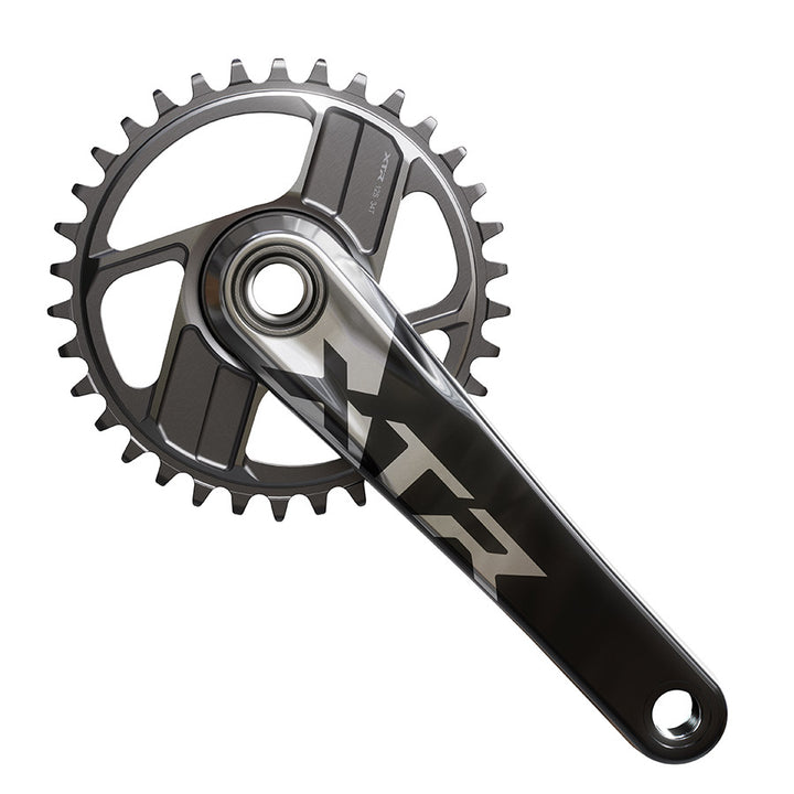 Shimano, XTR FC-M9220, Crankset, Speed: 12, Spindle: 24mm, BCD: Direct Mount Shimano, Hollowtech II, 160mm, Black, MTB/Boost, IFCM9220AMXX
