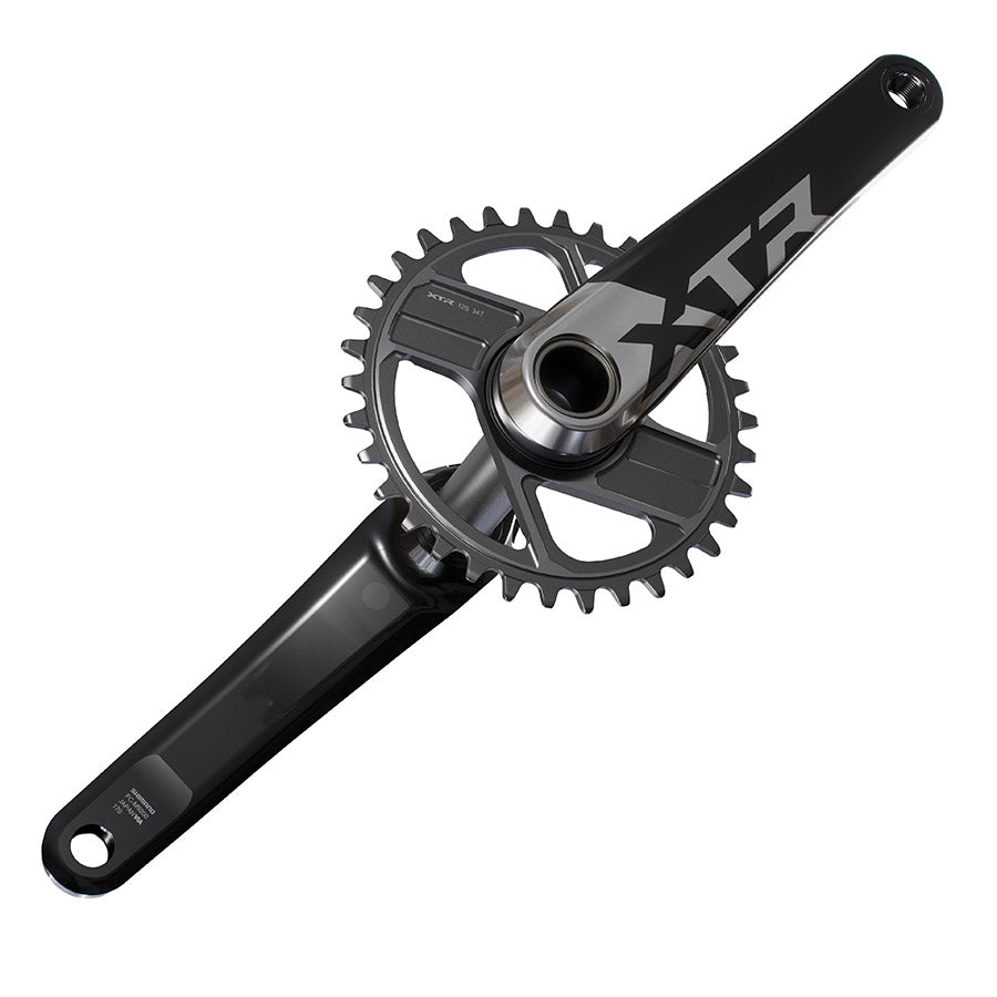 Shimano, XTR FC-M9220, Crankset, Speed: 12, Spindle: 24mm, BCD: Direct Mount Shimano, Hollowtech II, 160mm, Black, MTB/Boost, IFCM9220AMXX