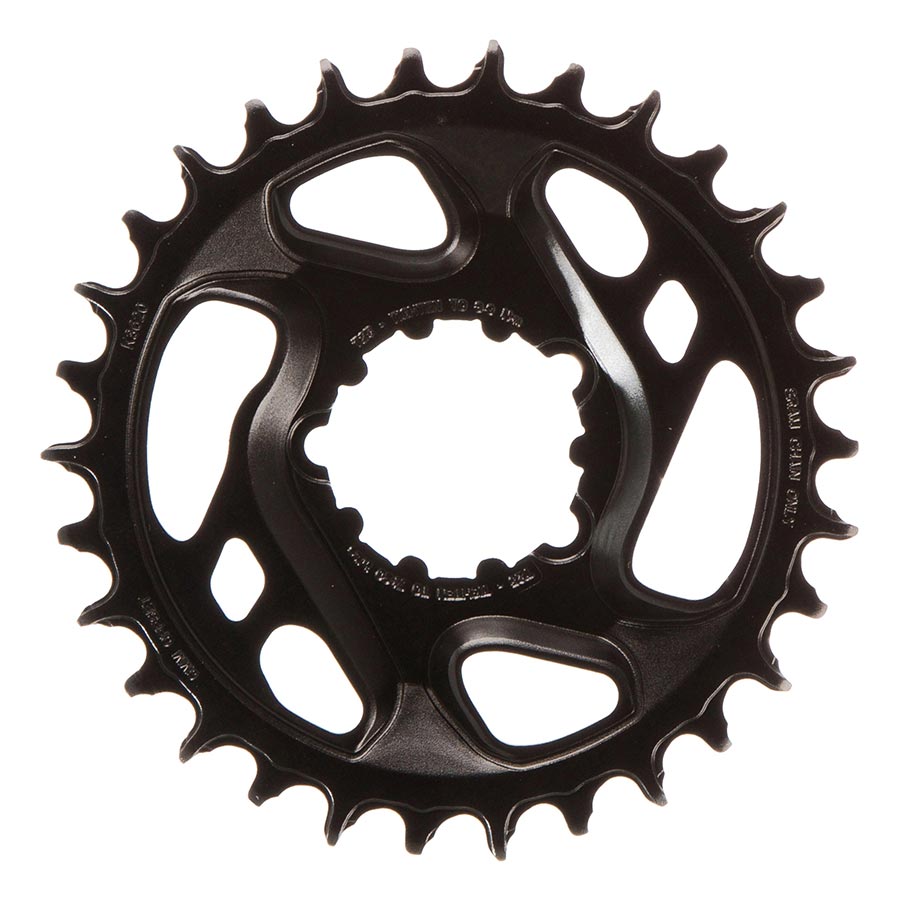 SRAM, 12SP X-Sync 2, 30T Chainring, 12sp, BCD: Direct Mount, 6mm offset, Aluminum, Black