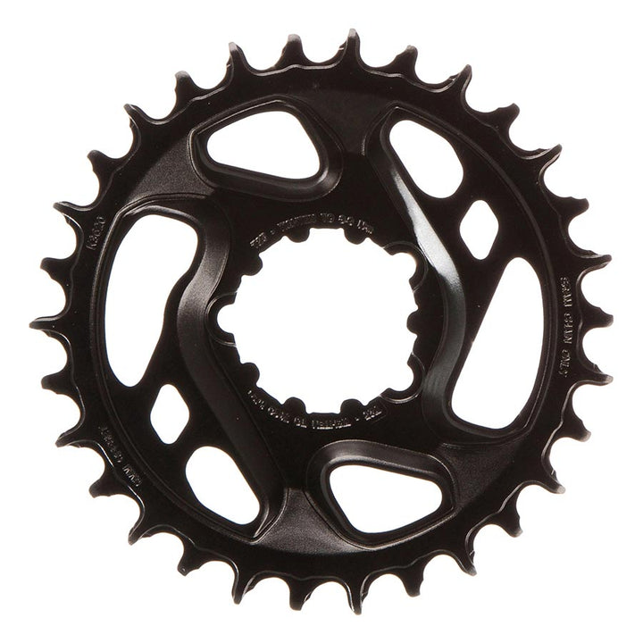 SRAM, 12SP X-Sync 2, 30T Chainring, 12sp, BCD: Direct Mount, 6mm offset, Aluminum, Black