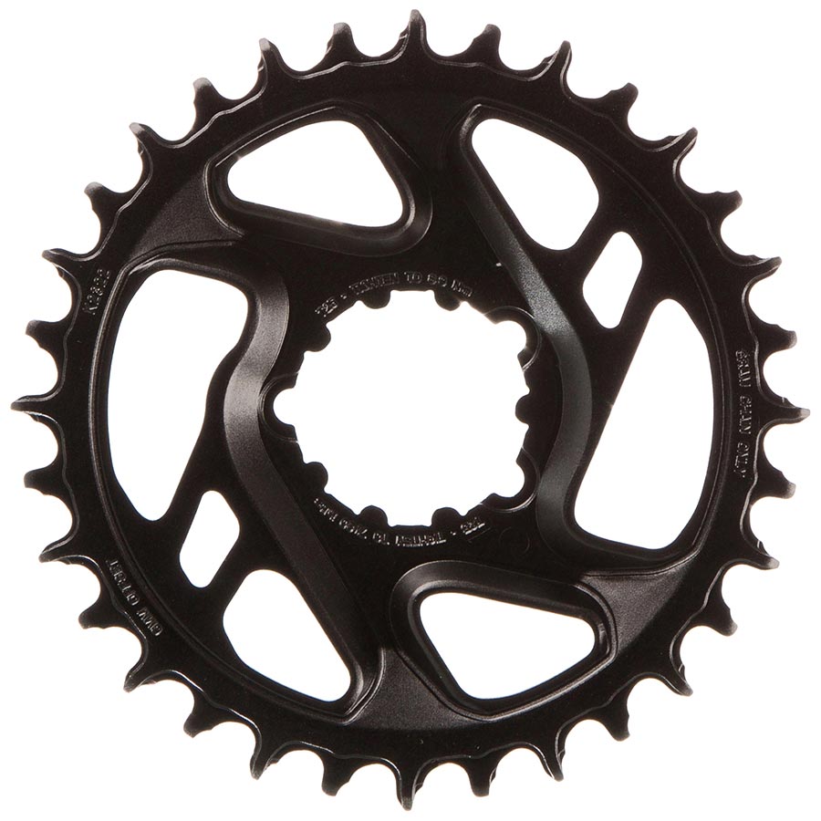 SRAM, 12SP X-Sync 2, 30T Chainring, 12sp, BCD: Direct Mount, 6mm offset, Aluminum, Black