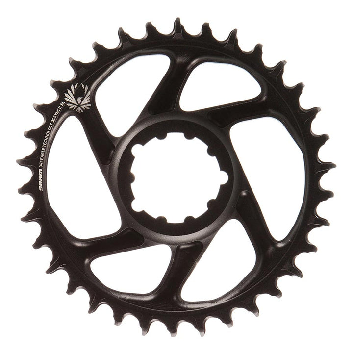 SRAM, X-SYNC 2 SL 6mm, Chainring, Teeth: 34, Speed: 11/12, BCD: Direct Mount, Single, Aluminum, Gold