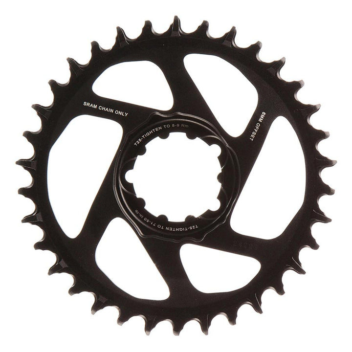 SRAM, X-SYNC 2 SL 6mm, Chainring, Teeth: 34, Speed: 11/12, BCD: Direct Mount, Single, Aluminum, Gold
