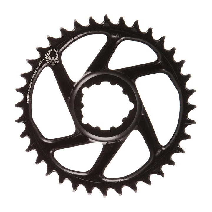 SRAM, X-SYNC 2 SL 6mm, Chainring, Teeth: 34, Speed: 11/12, BCD: Direct Mount, Single, Aluminum, Gold