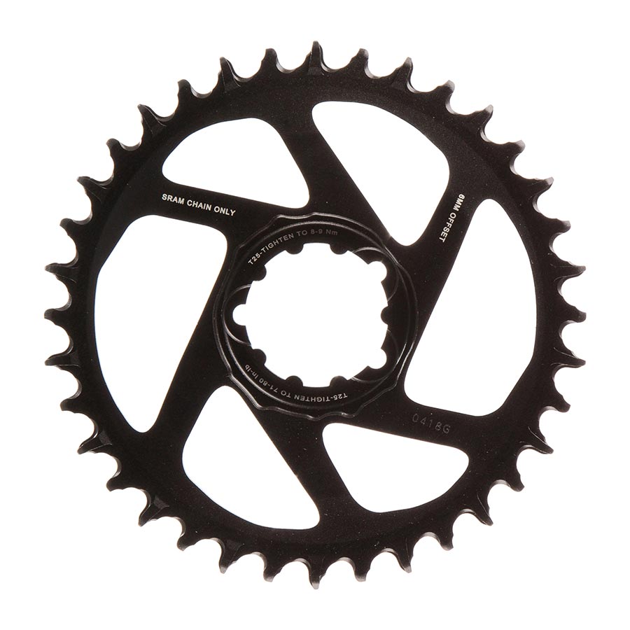 SRAM, X-SYNC 2 SL 6mm, Chainring, Teeth: 34, Speed: 11/12, BCD: Direct Mount, Single, Aluminum, Gold