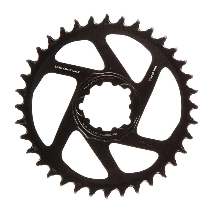 SRAM, X-SYNC 2 SL 6mm, Chainring, Teeth: 34, Speed: 11/12, BCD: Direct Mount, Single, Aluminum, Gold