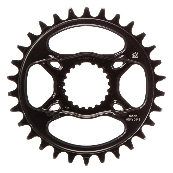 Shimano, XTR SM-CRM95, Chainring, Teeth: 30, Speed: 11/12, BCD: Direct Mount, Aluminum, Grey