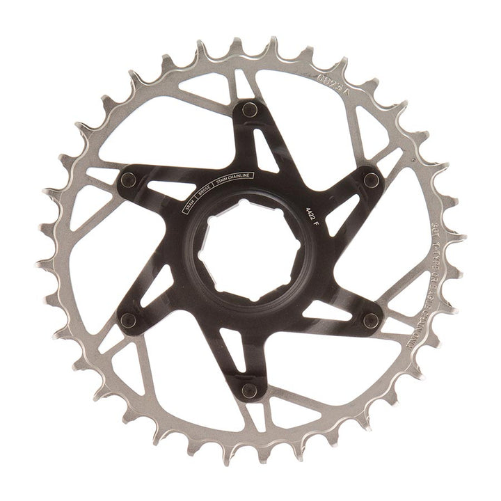 SRAM, XX Eagle T-Type DM E-MTB Brose, Chainring, Teeth: 34, Speed: 12, BCD: Direct Mount, Aluminum/Steel, Black