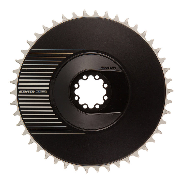 SRAM, Red E1 Aero, Chainring, Teeth: 44, Speed: 12/13, BCD: Direct Mount SRAM 8 Bolt, Black