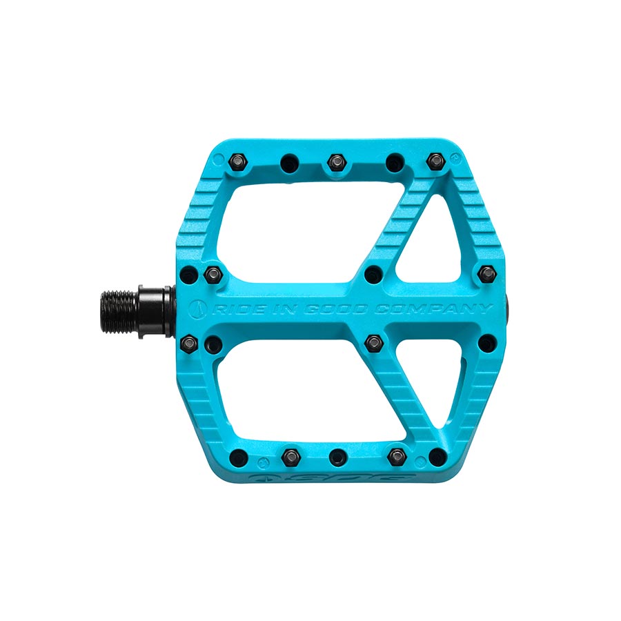 SDG Components, Comp, Platform Pedals, Body: Composite, Spindle: Cr-Mo, 9/16'', Orange, Pair