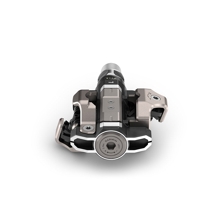 Garmin, Rally XC-110, Pedals, Body: Carbon, Spindle: Stainless Steel, Black, Single Sided