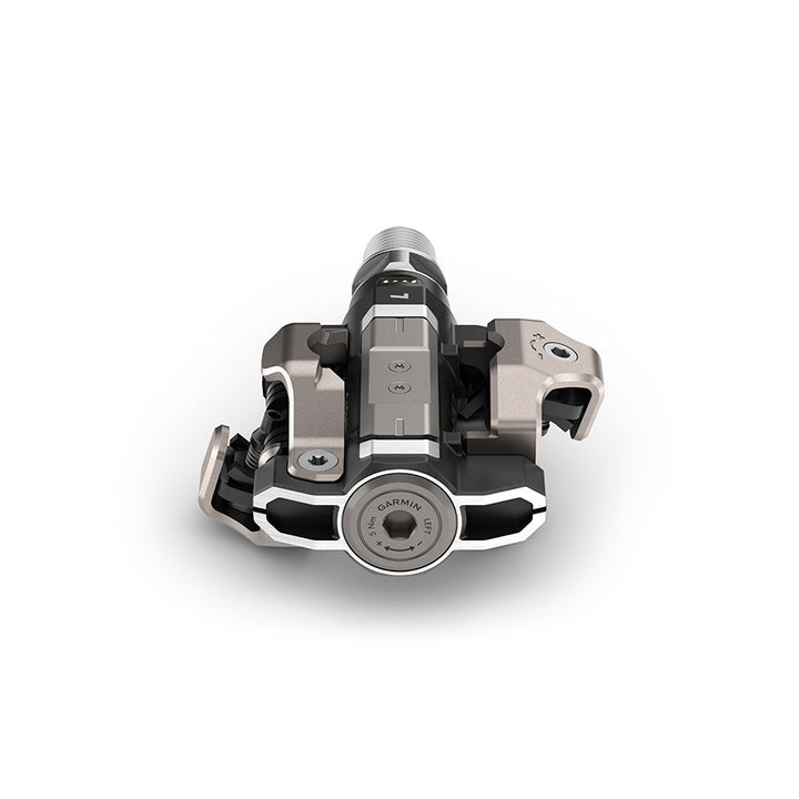 Garmin, Rally XC-110, Pedals, Body: Carbon, Spindle: Stainless Steel, Black, Single Sided