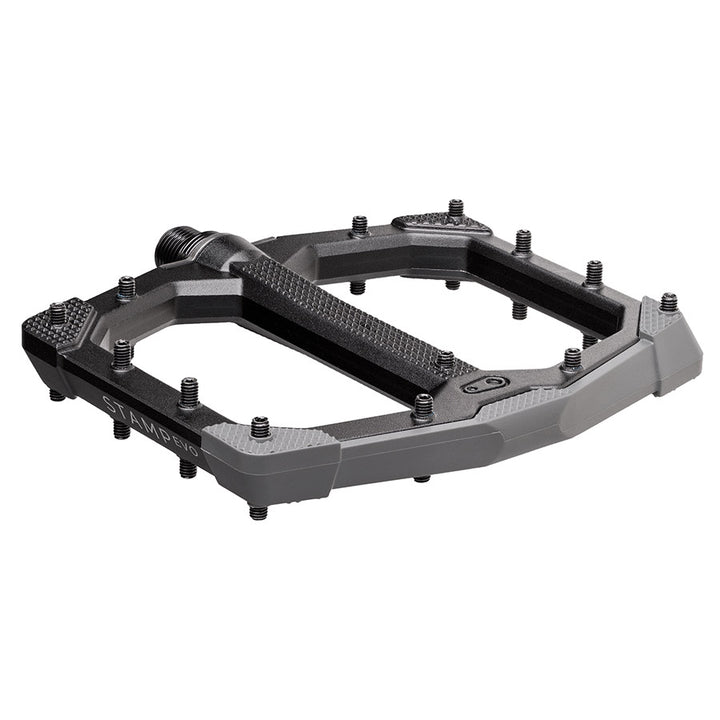 Crankbrothers, STAMP EVO Large, Platform Pedals, Body: Aluminum/Composite, Spindle: Cr-Mo, 9/16&