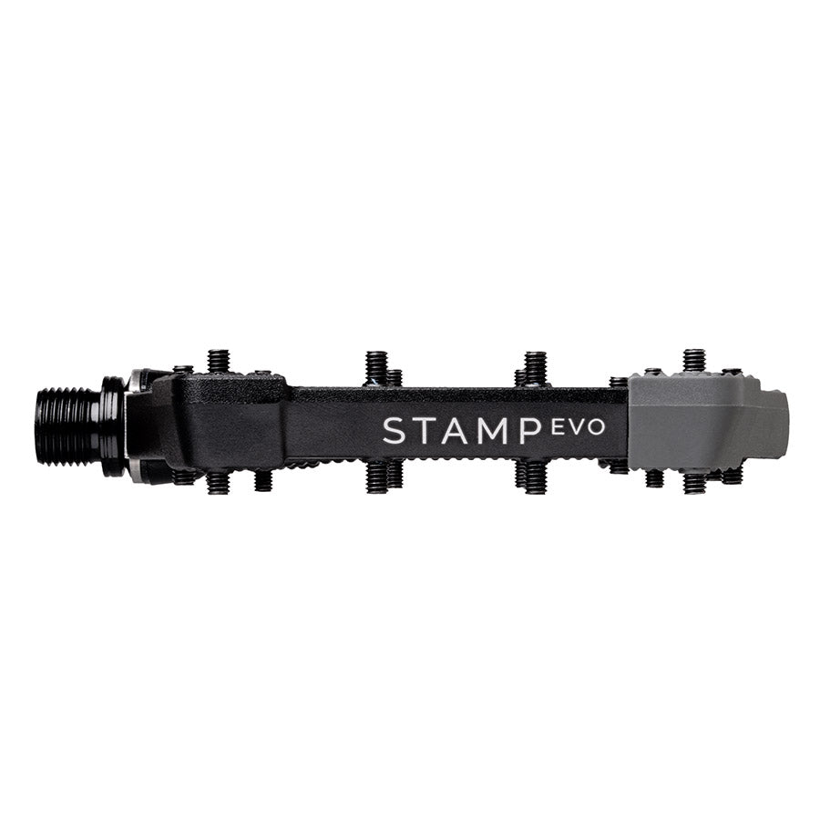 Crankbrothers, STAMP EVO Large, Platform Pedals, Body: Aluminum/Composite, Spindle: Cr-Mo, 9/16&