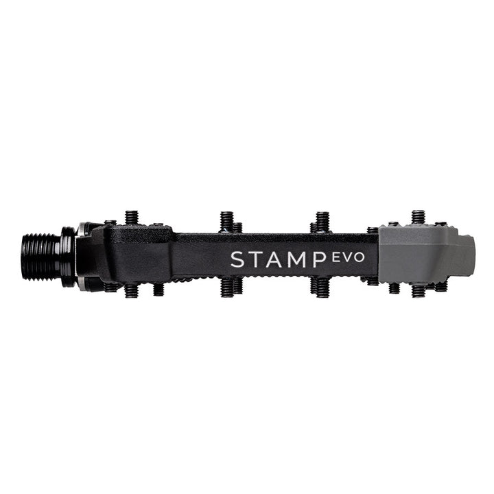 Crankbrothers, STAMP EVO Large, Platform Pedals, Body: Aluminum/Composite, Spindle: Cr-Mo, 9/16&