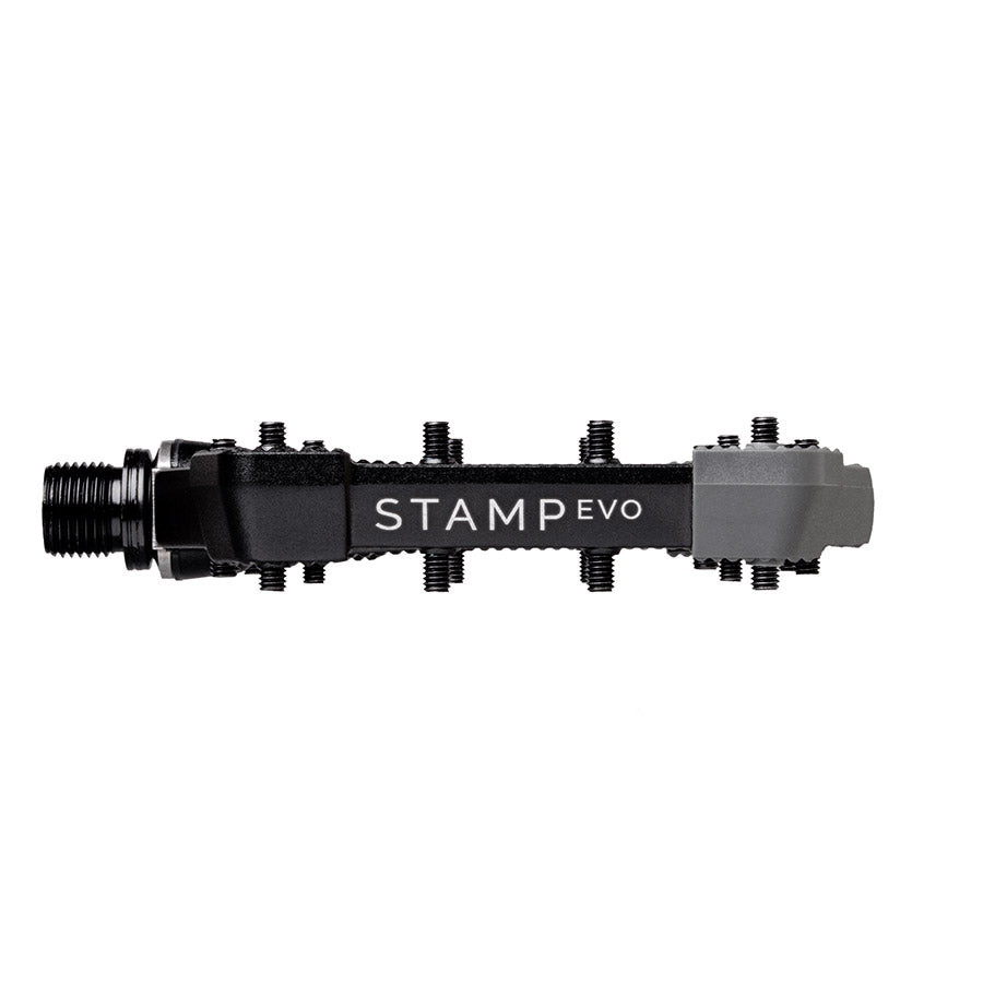 Crankbrothers, STAMP EVO Large, Platform Pedals, Body: Aluminum/Composite, Spindle: Cr-Mo, 9/16&