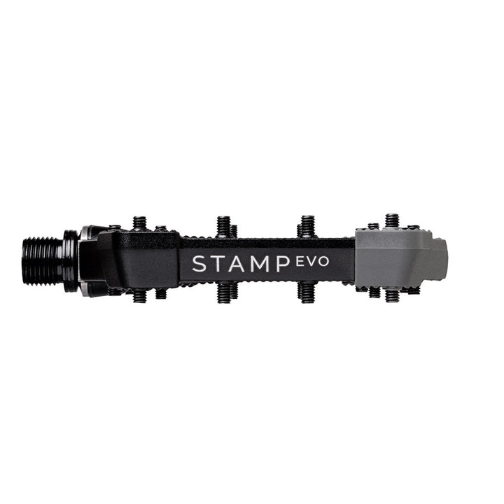 Crankbrothers, STAMP EVO Large, Platform Pedals, Body: Aluminum/Composite, Spindle: Cr-Mo, 9/16&