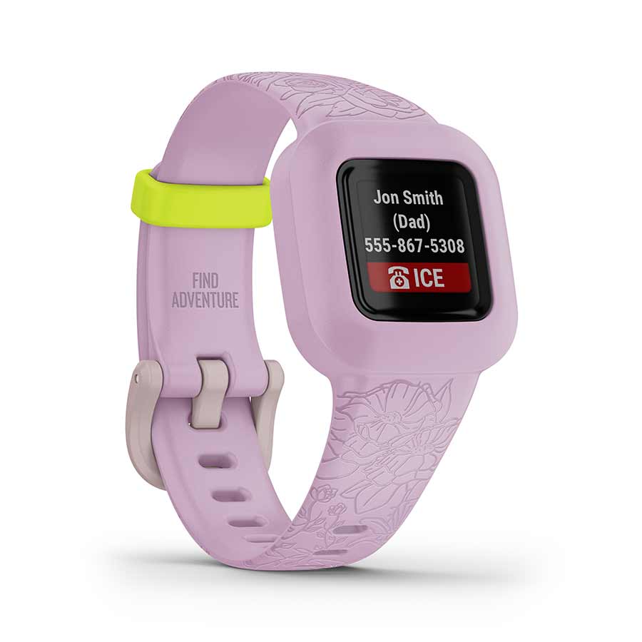 Garmin, vivofit jr. 3, Watch, Watch Color: Green, Wristband: Green - Silicone