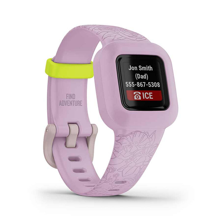 Garmin, vivofit jr. 3, Watch, Watch Color: Green, Wristband: Green - Silicone