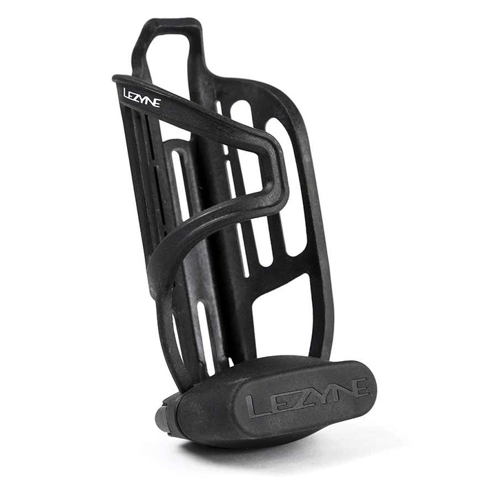 Lezyne, Tubeless Flow Storage Loaded, Bottle Cage, Composite, Includes CO2 Head, V18 Multi-Tool with Tubeless Reamer & Tire Plug Kits, 2 CO2 Cartridges (Right)