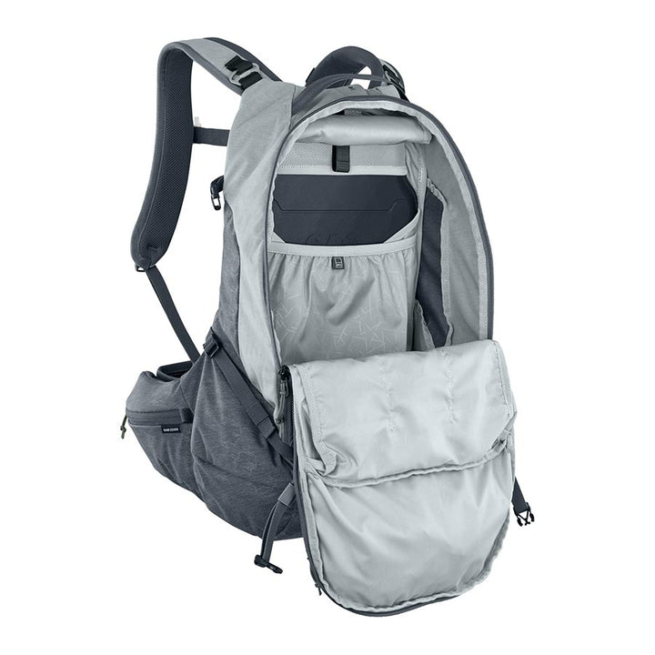 EVOC, Trail Pro 26, Protector backpack, 26L, Carbon/Grey, LXL