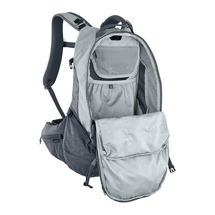 EVOC, Trail Pro 26, Protector backpack, 26L, Carbon/Grey, LXL