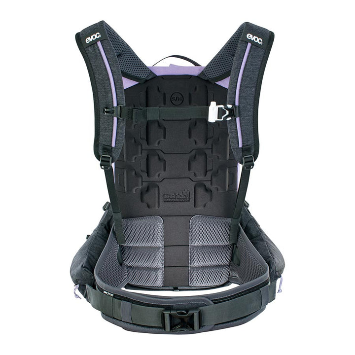 EVOC, Trail Pro 16, Protector backpack, 16L, Carbon/Grey, LXL