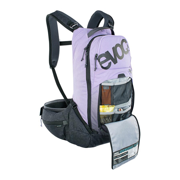 EVOC, Trail Pro 16, Protector backpack, 16L, Carbon/Grey, LXL