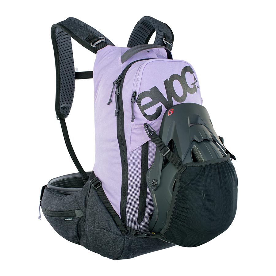 EVOC, Trail Pro 16, Protector backpack, 16L, Carbon/Grey, LXL