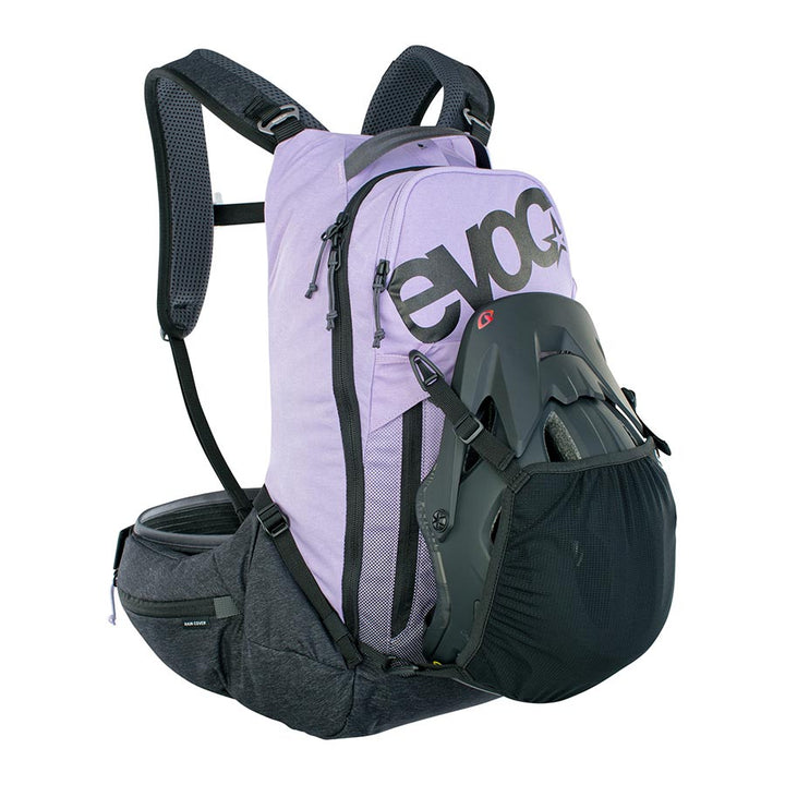 EVOC, Trail Pro 16, Protector backpack, 16L, Carbon/Grey, LXL