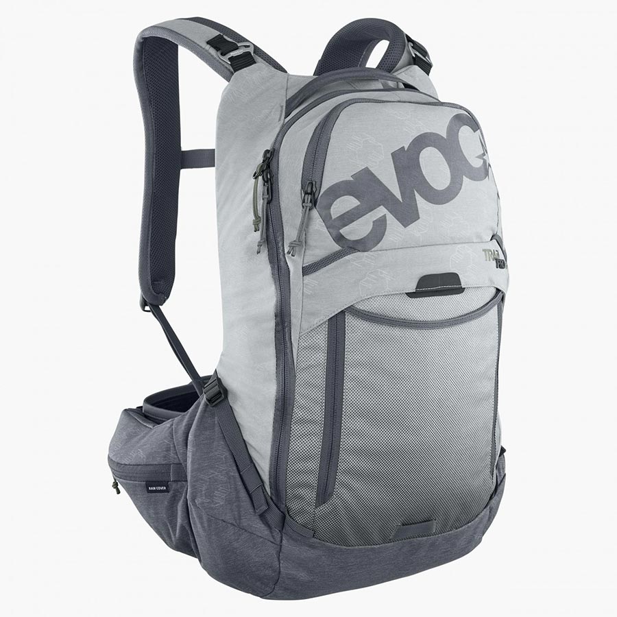 EVOC, Trail Pro 16, Protector backpack, 16L, Carbon/Grey, LXL