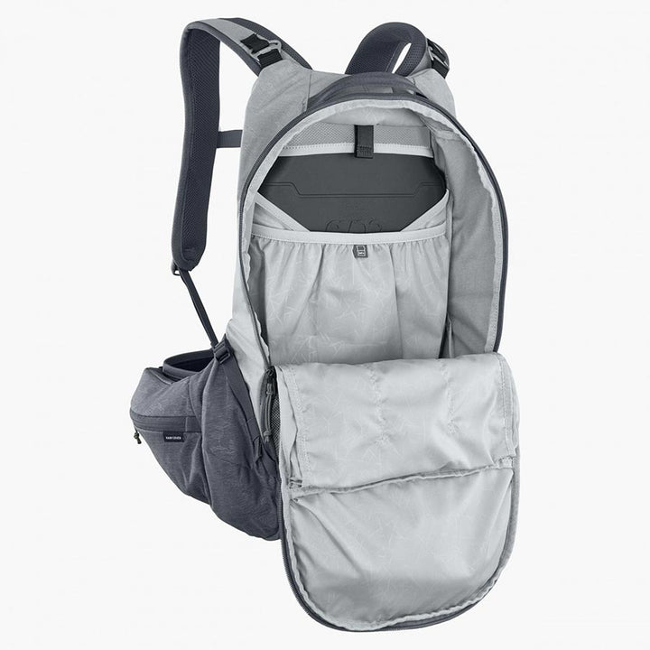 EVOC, Trail Pro 16, Protector backpack, 16L, Carbon/Grey, LXL