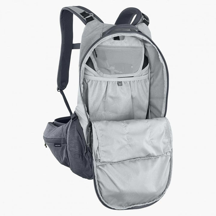 EVOC, Trail Pro 16, Protector backpack, 16L, Carbon/Grey, LXL