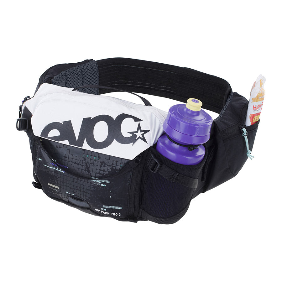 EVOC, Hip Pack Pro 3 +1.5L, Hip Pack, 3L, Bladder included (1.5L), Multicolor