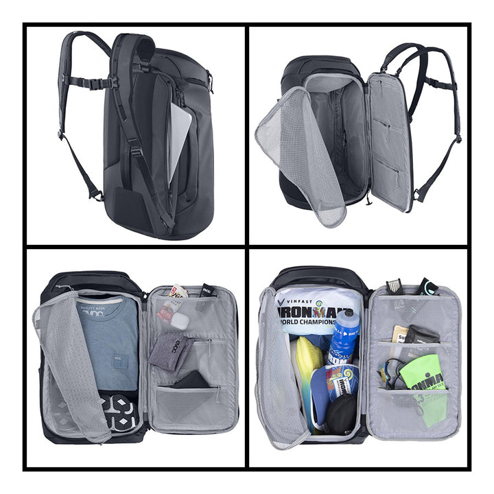 EVOC, Athlete Backpack 30, Backpack, 30L, Carbon Grey/Black