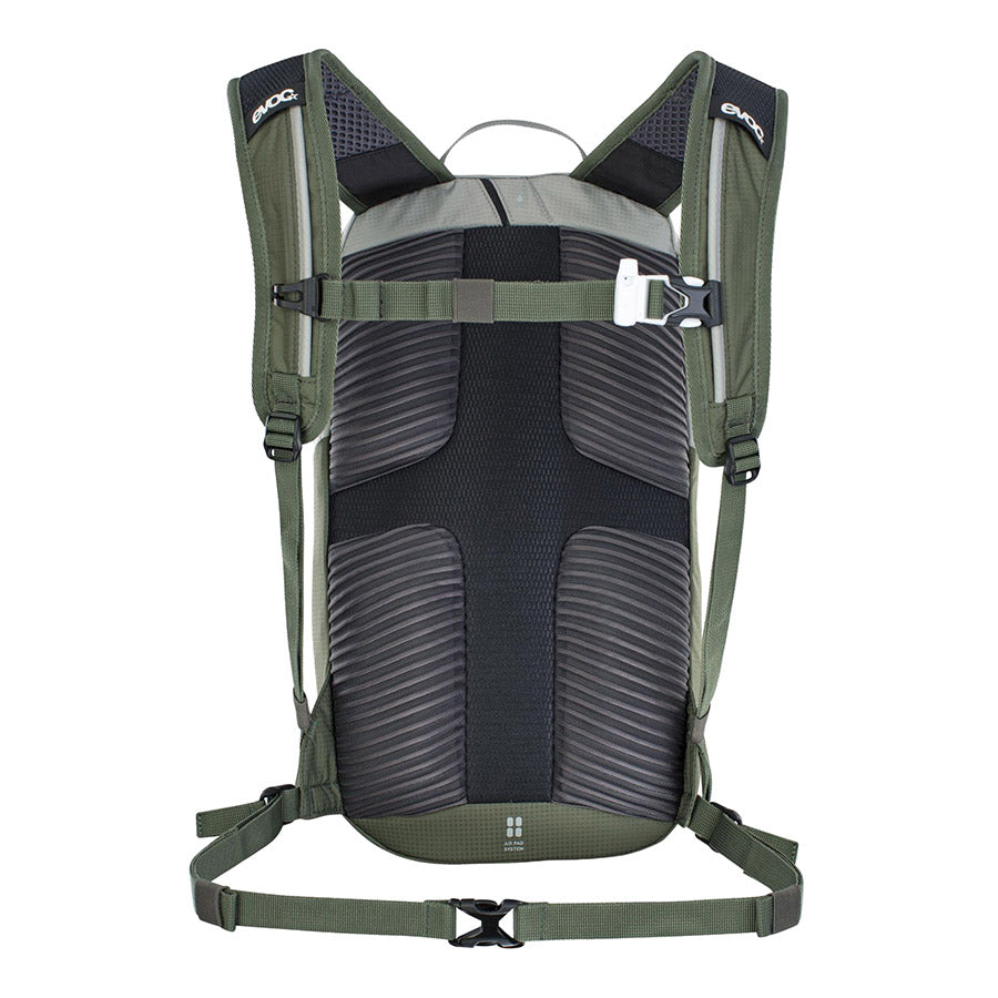 EVOC, Ride 8, Hydration Bag, Volume: 8L, Bladder: Not included, Stone - Dark Olive