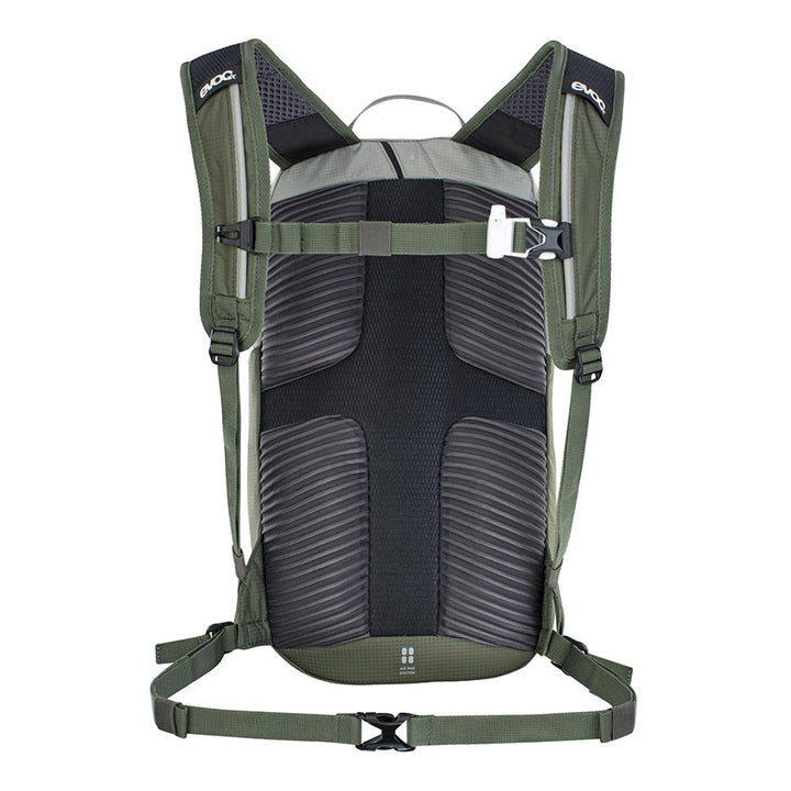 EVOC, Ride 8, Hydration Bag, Volume: 8L, Bladder: Not included, Stone - Dark Olive
