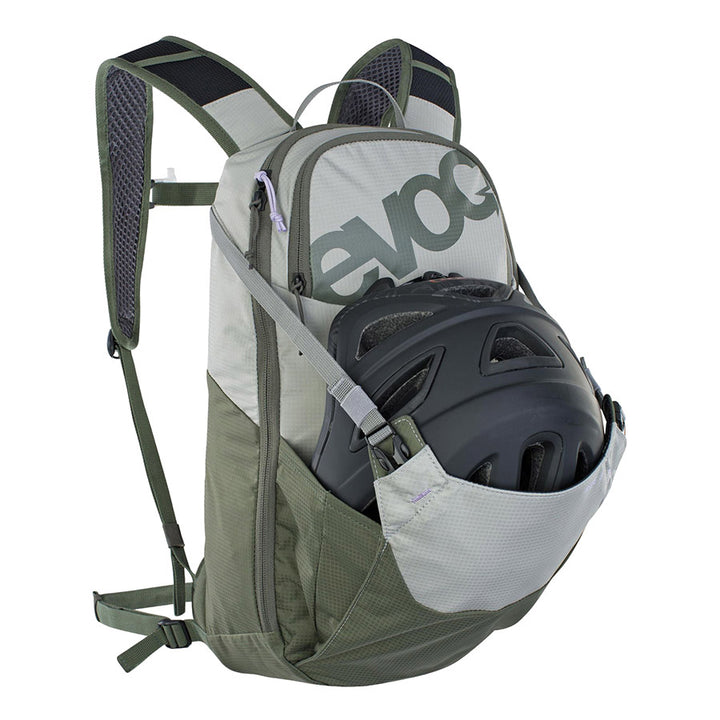 EVOC, Ride 8, Hydration Bag, Volume: 8L, Bladder: Not included, Stone - Dark Olive